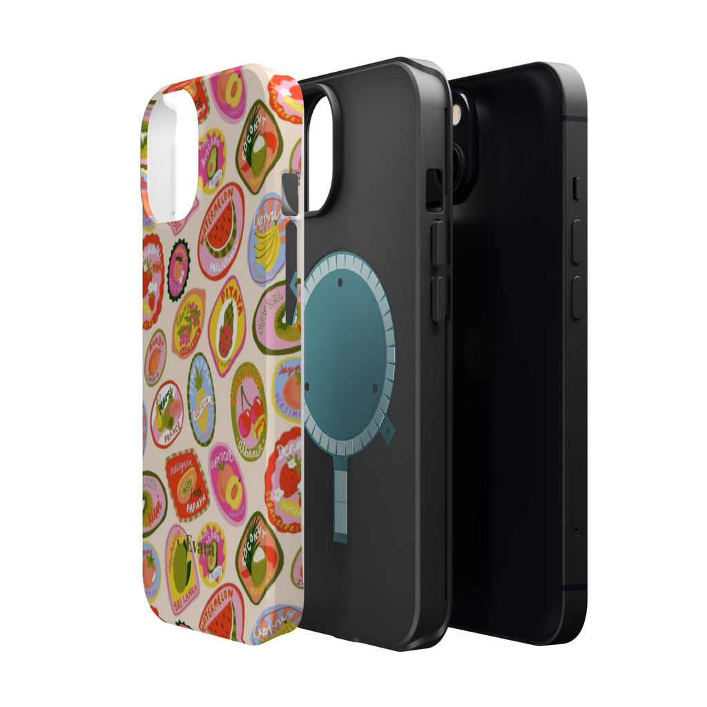 Fruit Sticker Phone Case- Magsafe