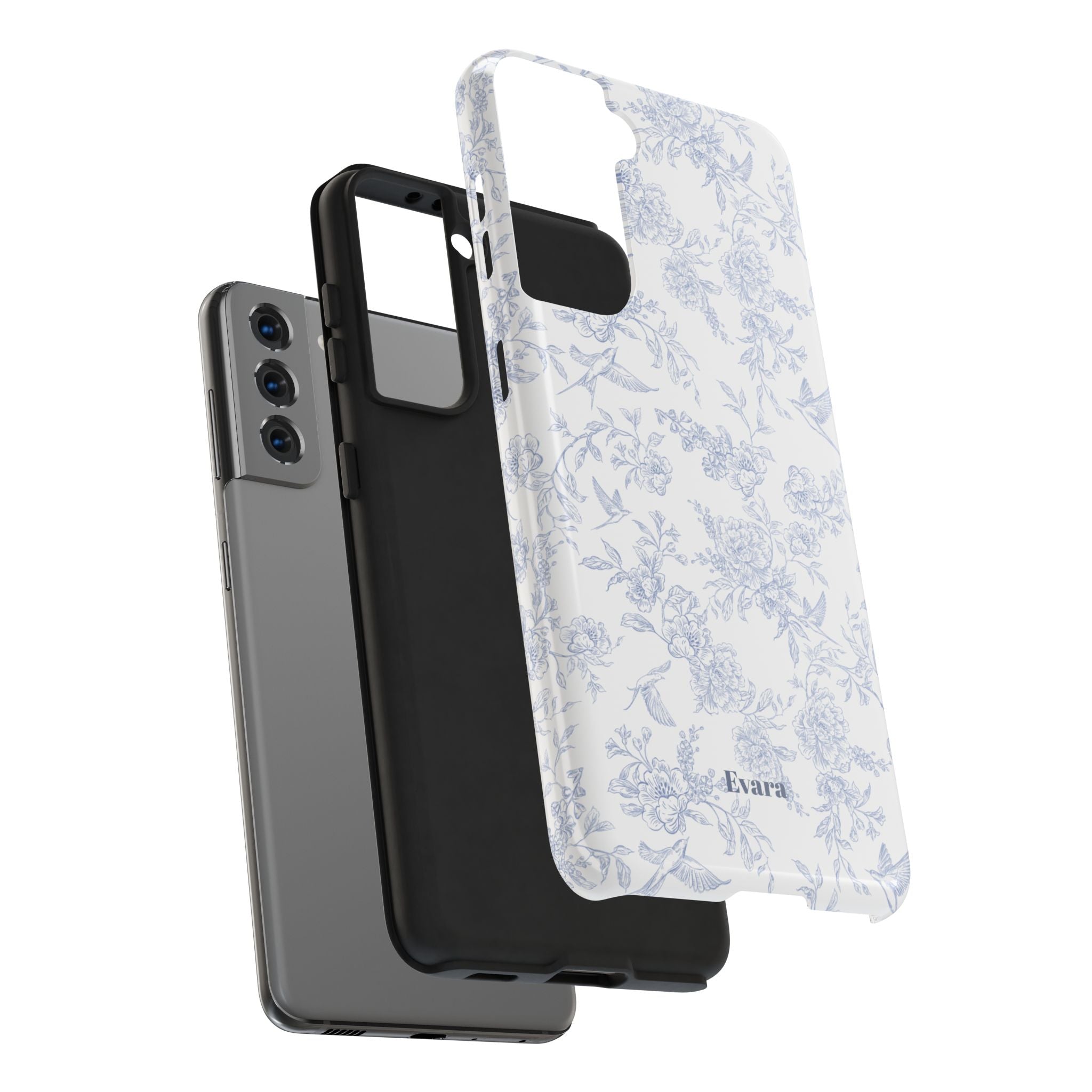 Delicate Blue Floral Phone Case
