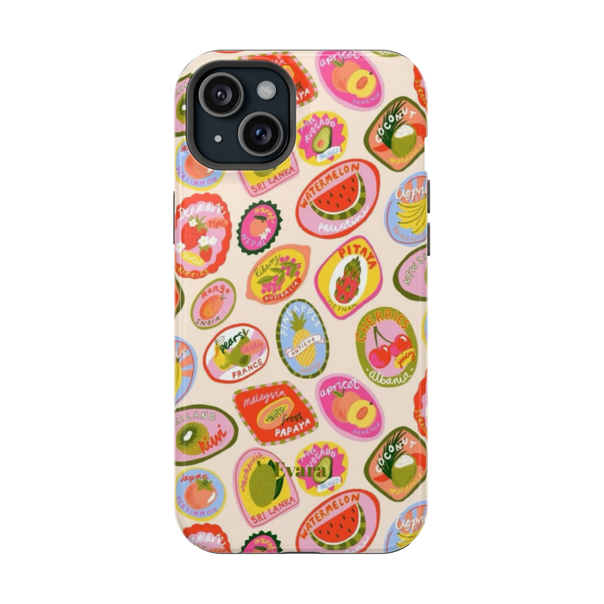 Fruit Sticker Phone Case- Magsafe