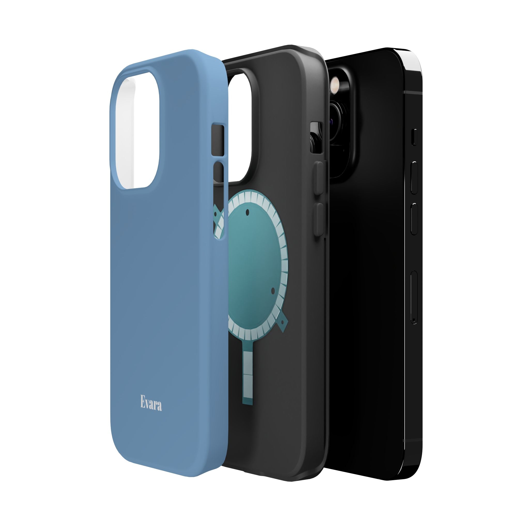 Blue Phone Case with Personalization- Magsafe