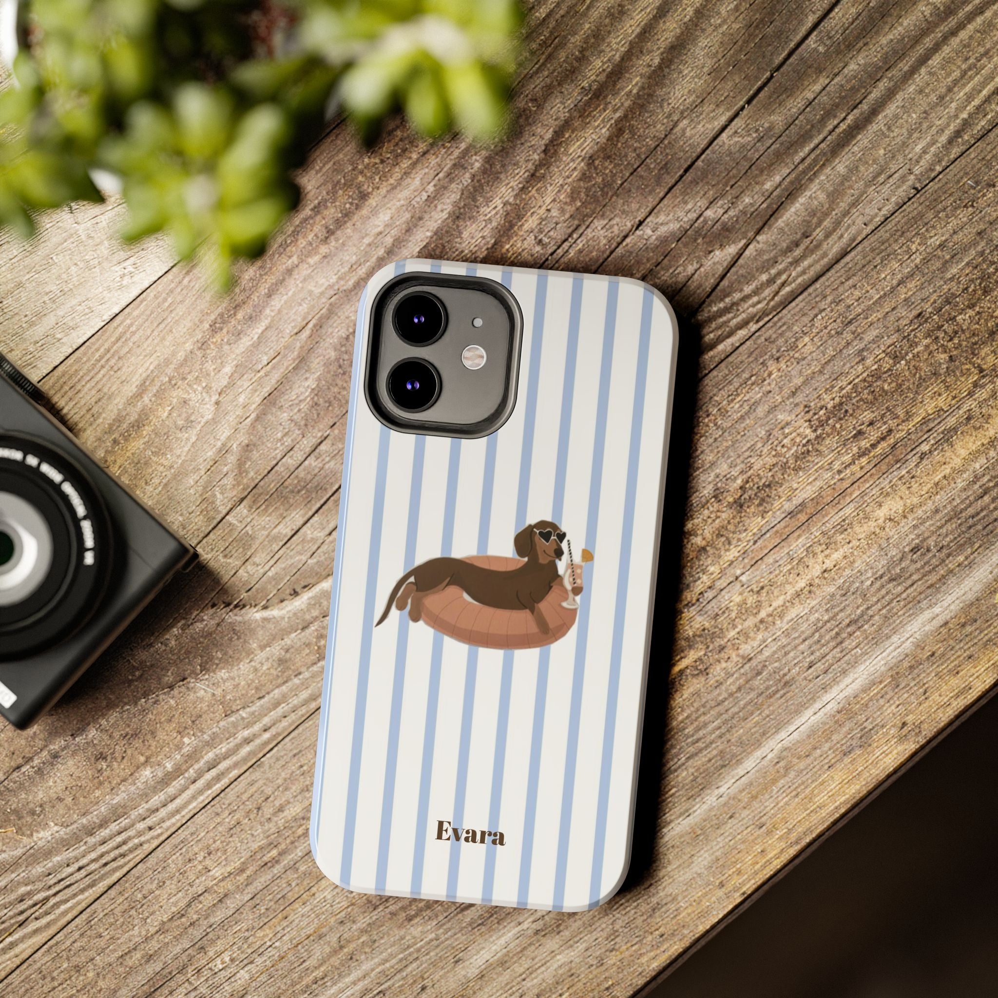 Dachshund Pool Float Phone Case