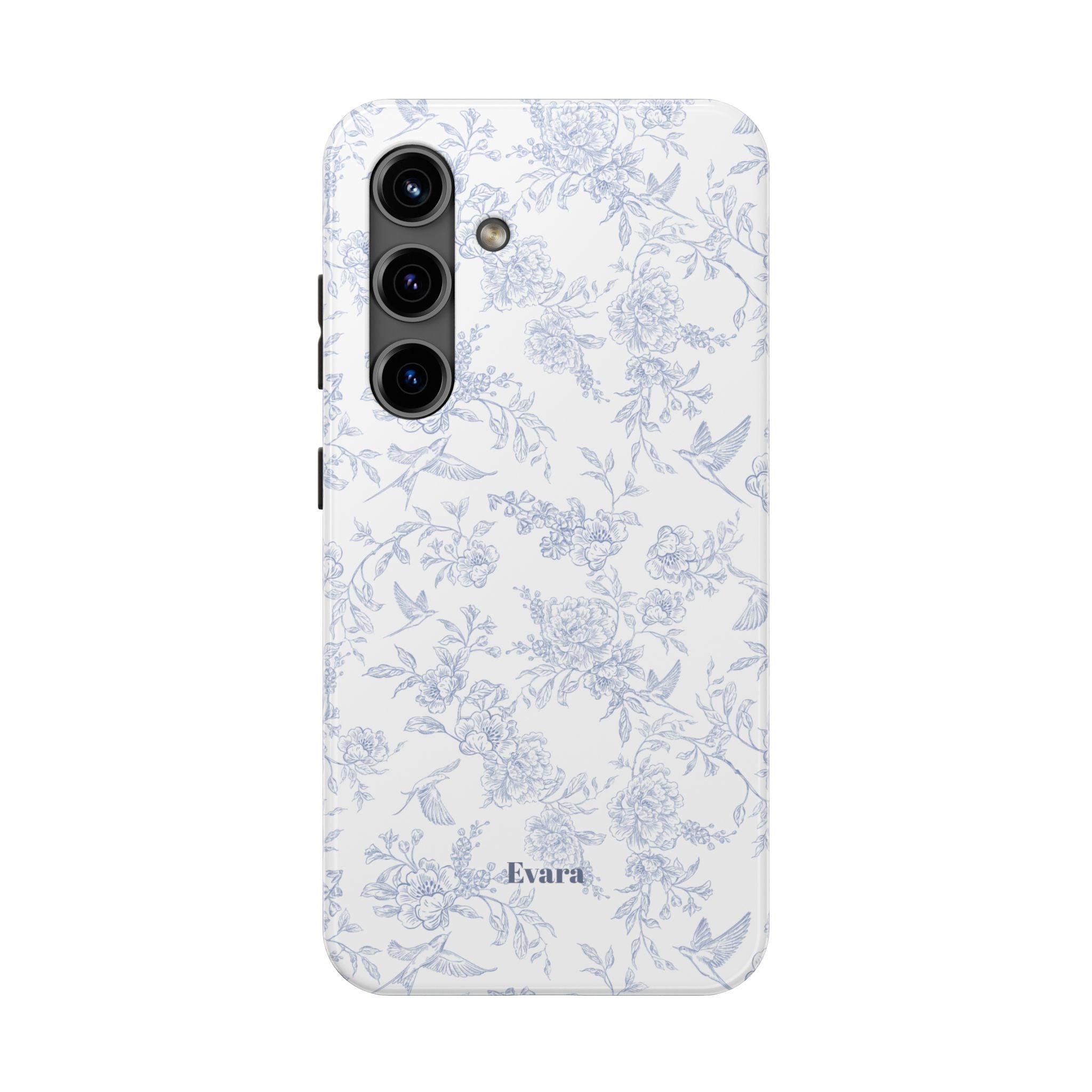 Delicate Blue Floral Phone Case