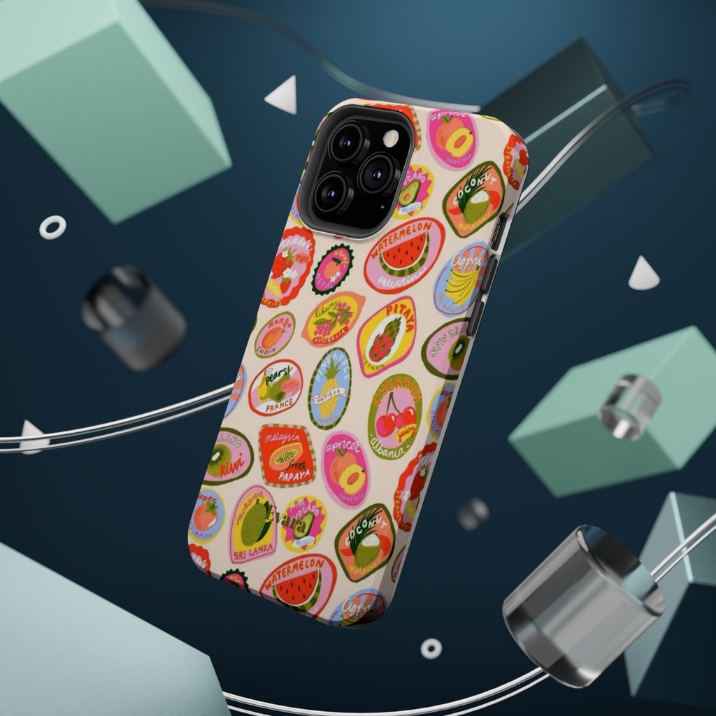 Fruit Sticker Phone Case- Magsafe