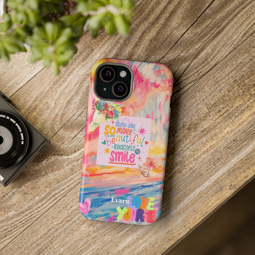 "So Many Beautiful Reasons to Smile" Phone Case- Magsafe