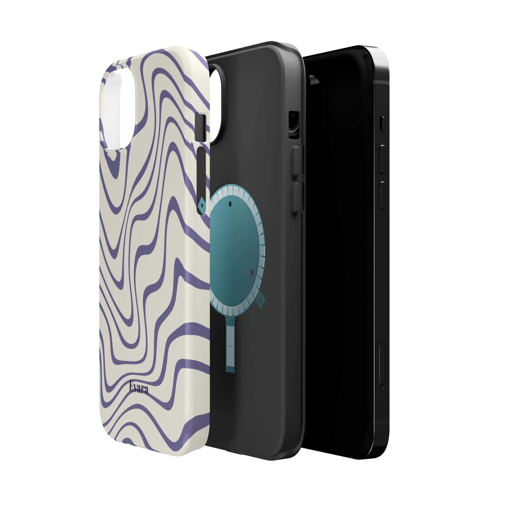 Abstract Wave Phone Case- Magsafe
