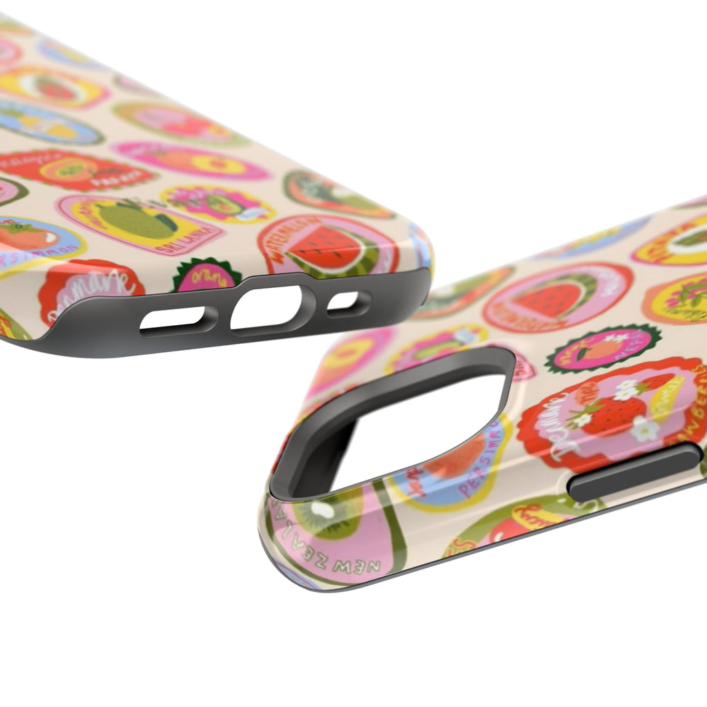 Fruit Sticker Phone Case- Magsafe