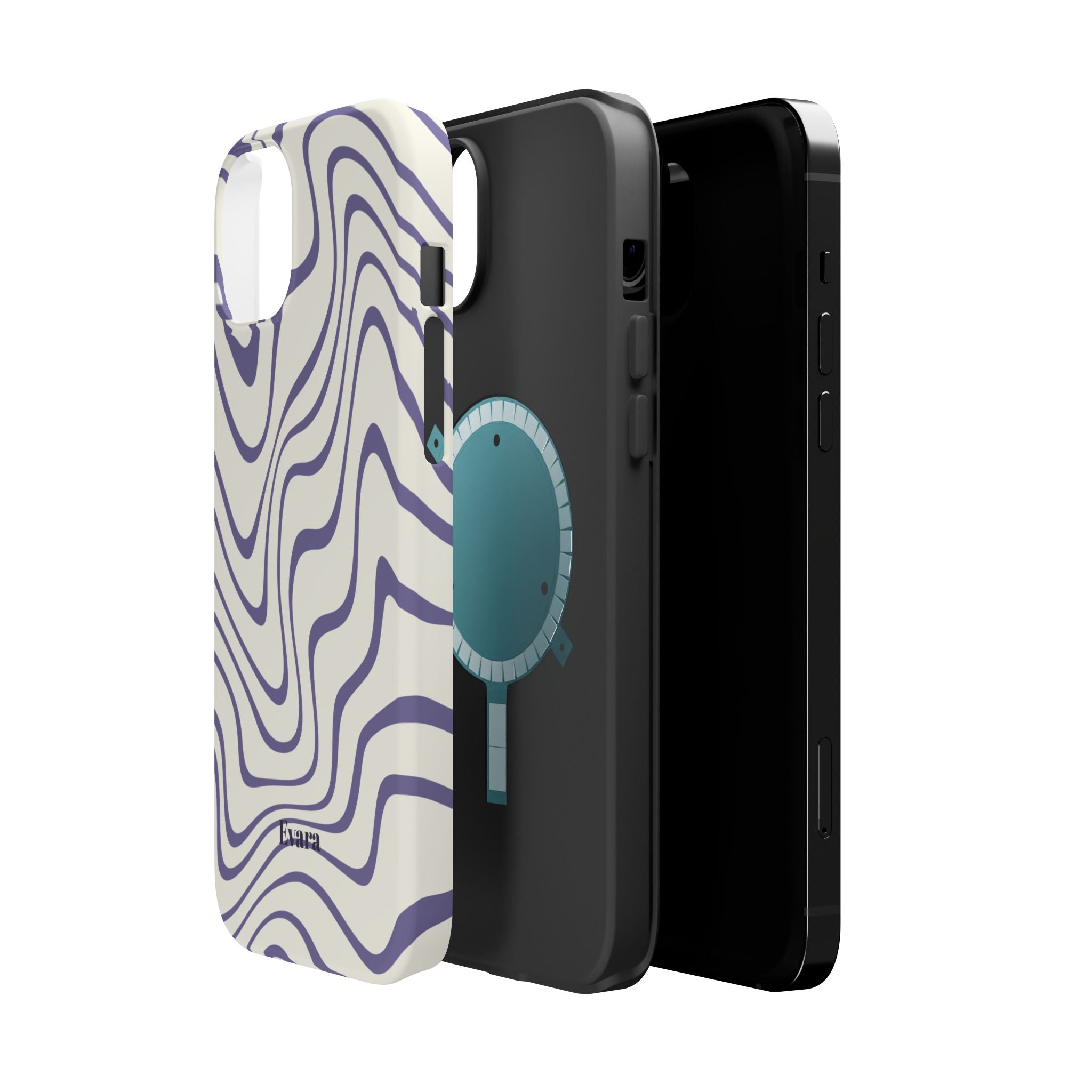 Abstract Wave Phone Case- Magsafe