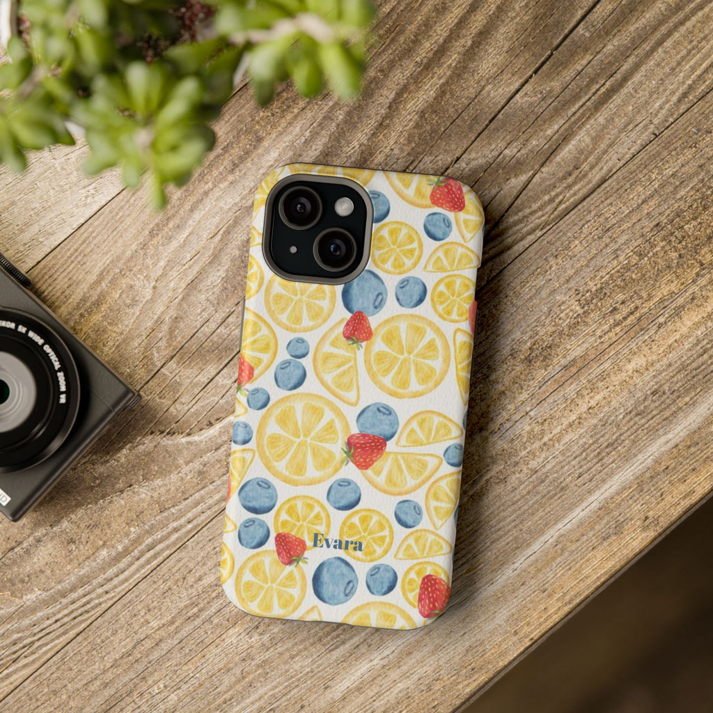 Lemon Berry Magnetic Impact Phone Case