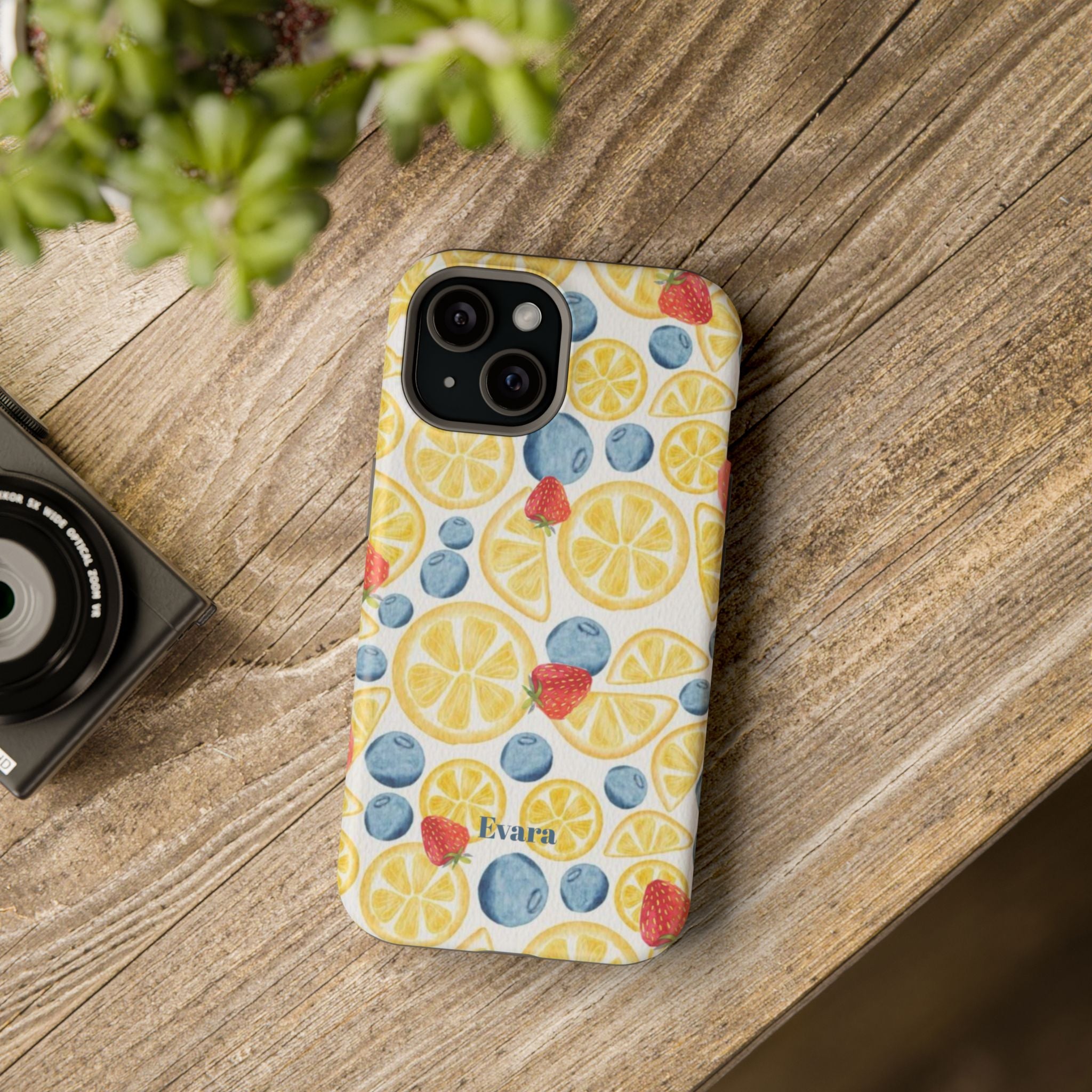 Lemon Berry Magnetic Impact Phone Case