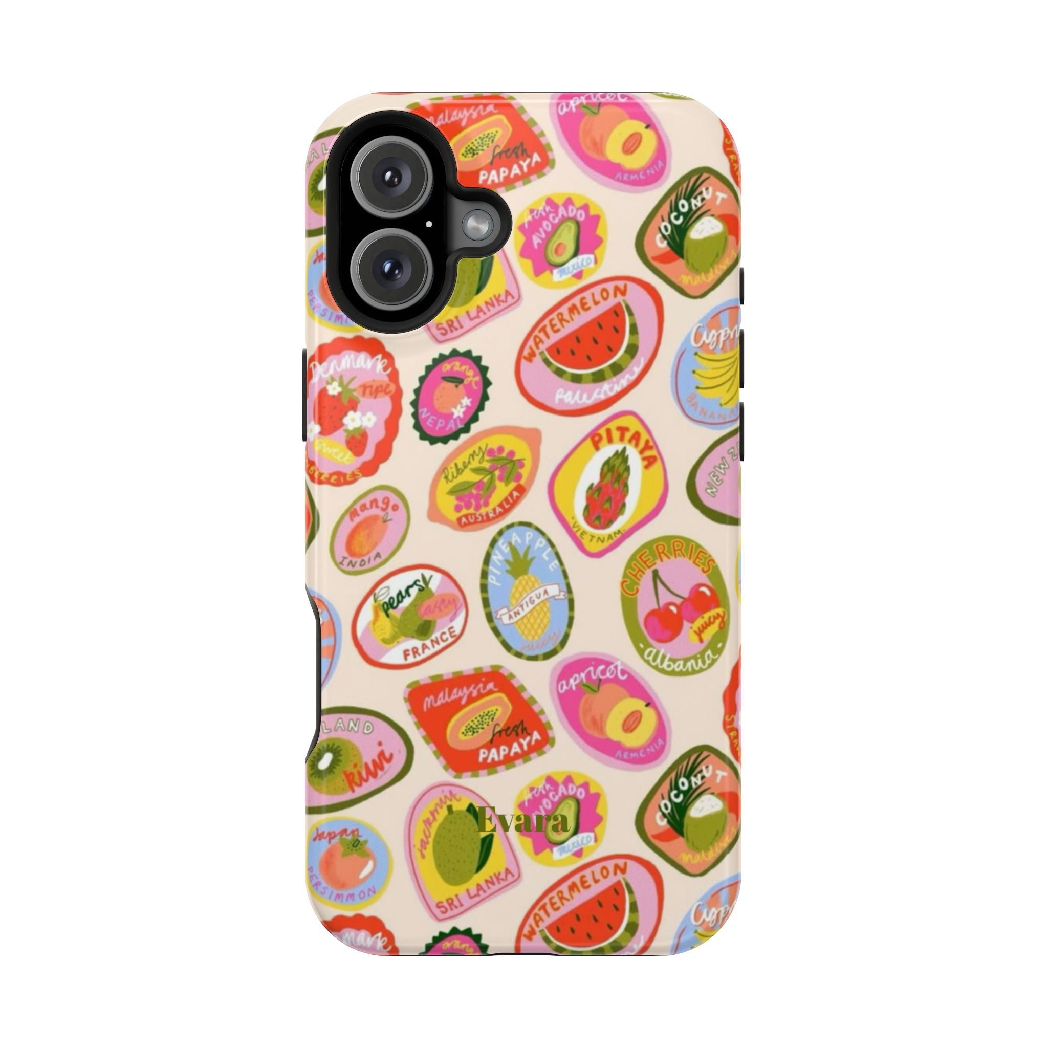 Fruit Sticker Phone Case- Magsafe