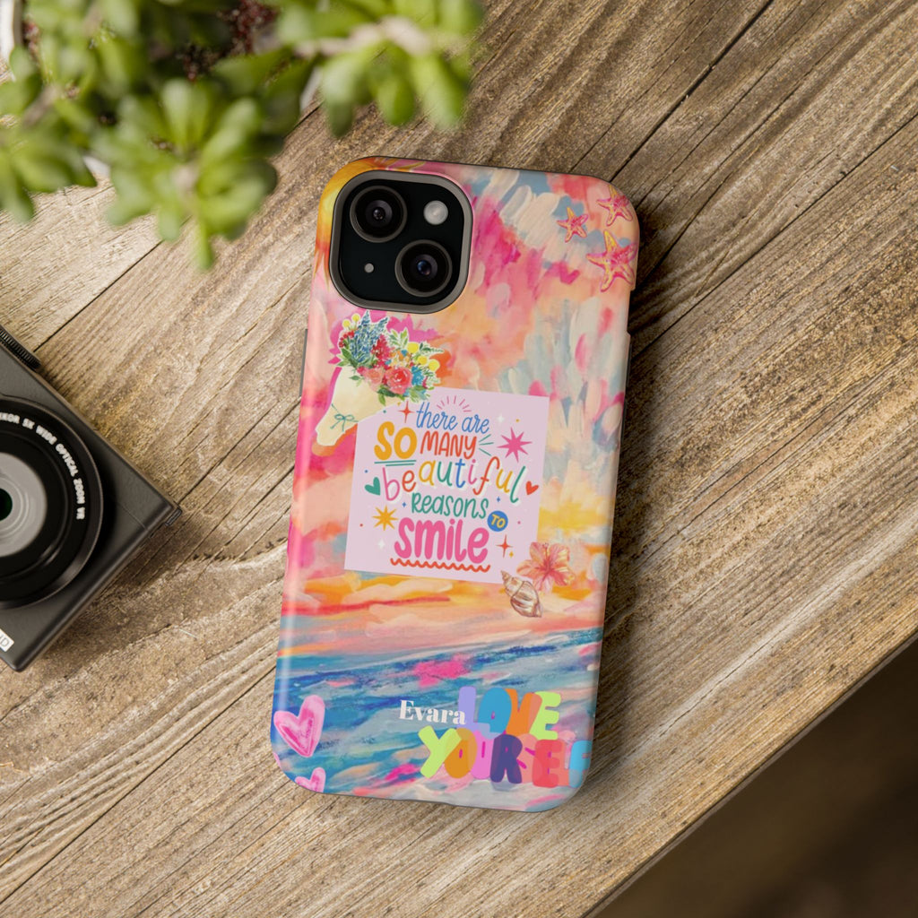 "So Many Beautiful Reasons to Smile" Phone Case- Magsafe