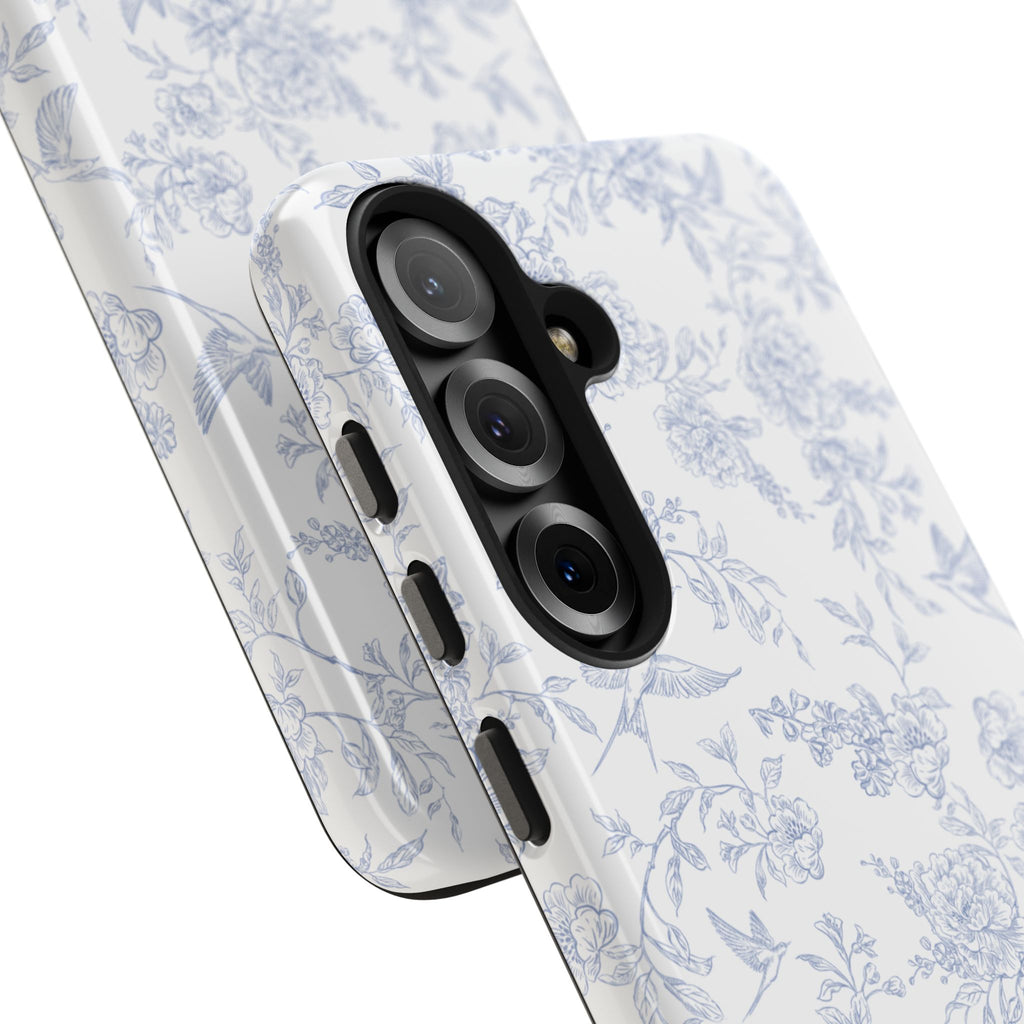 Delicate Blue Floral Phone Case