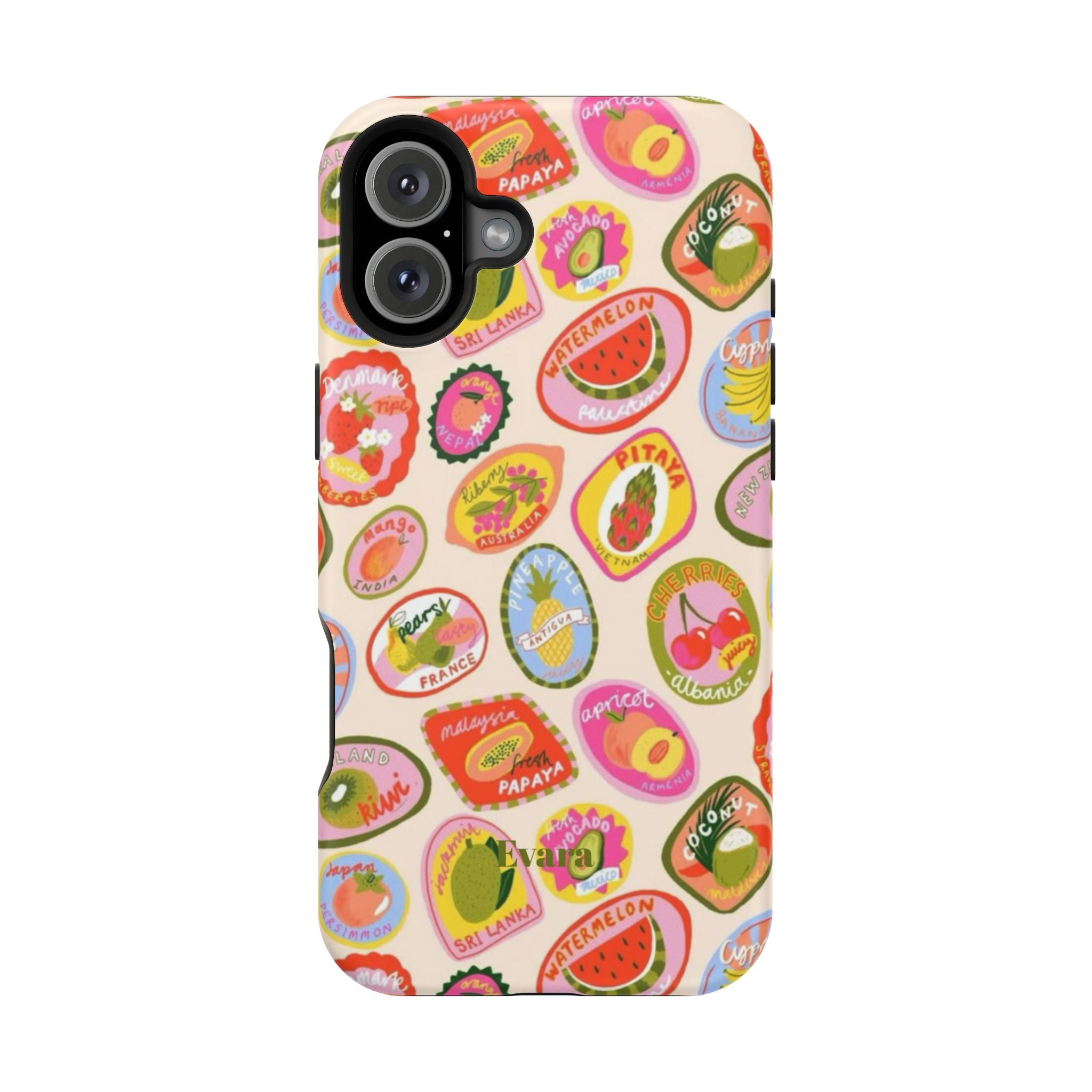 Fruit Sticker Phone Case- Magsafe