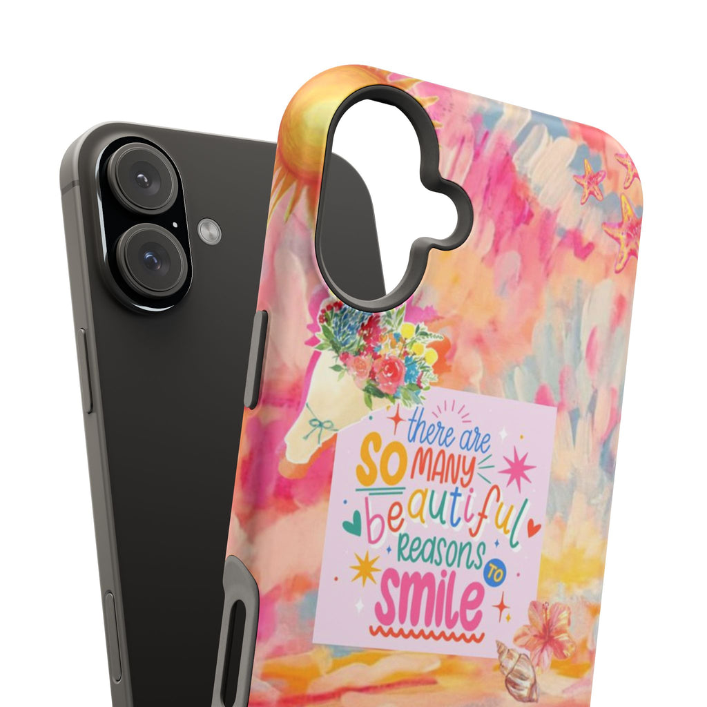 "So Many Beautiful Reasons to Smile" Phone Case- Magsafe