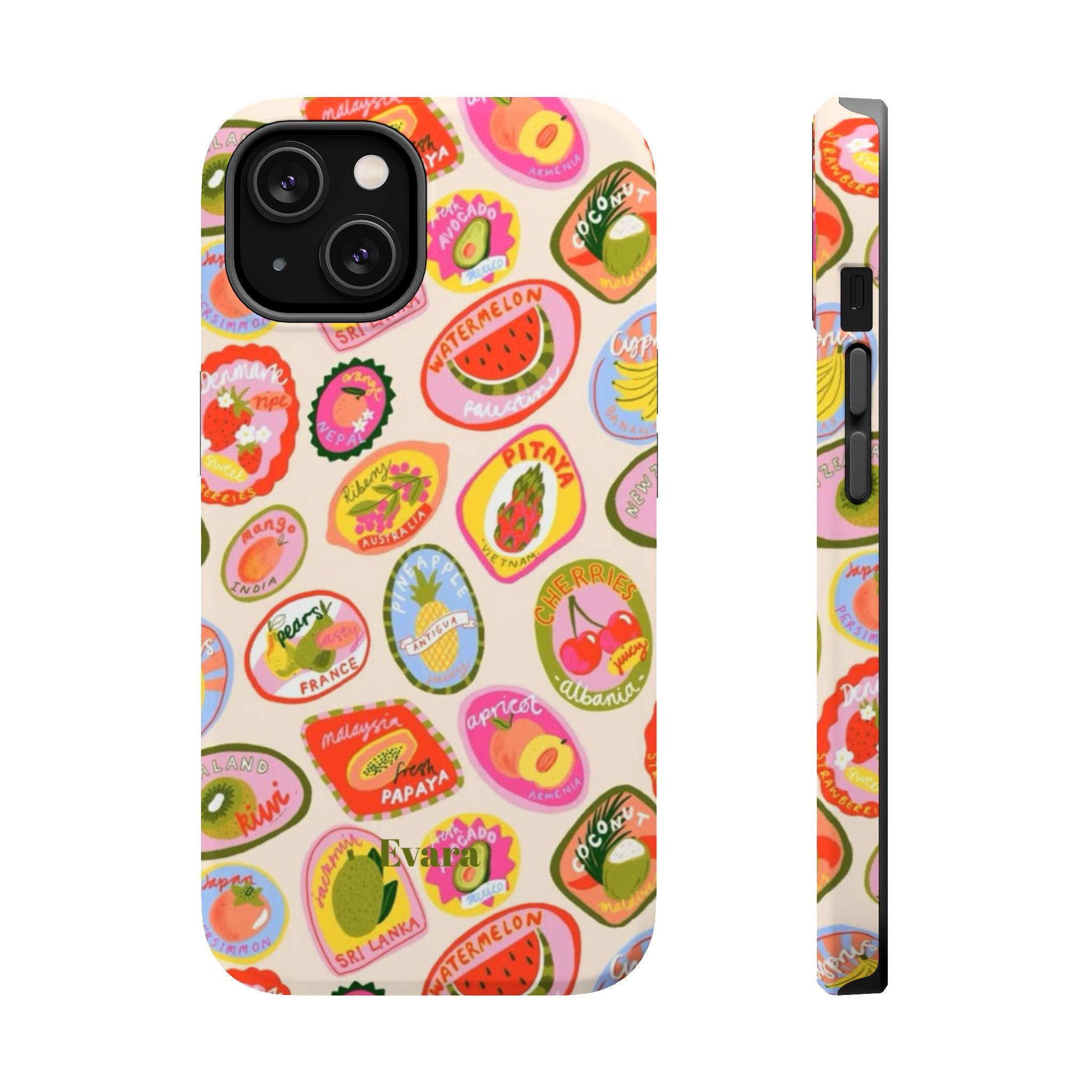 Fruit Sticker Phone Case- Magsafe