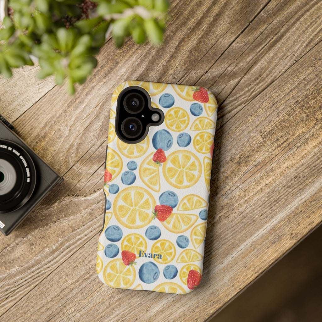 Lemon Berry Magnetic Impact Phone Case