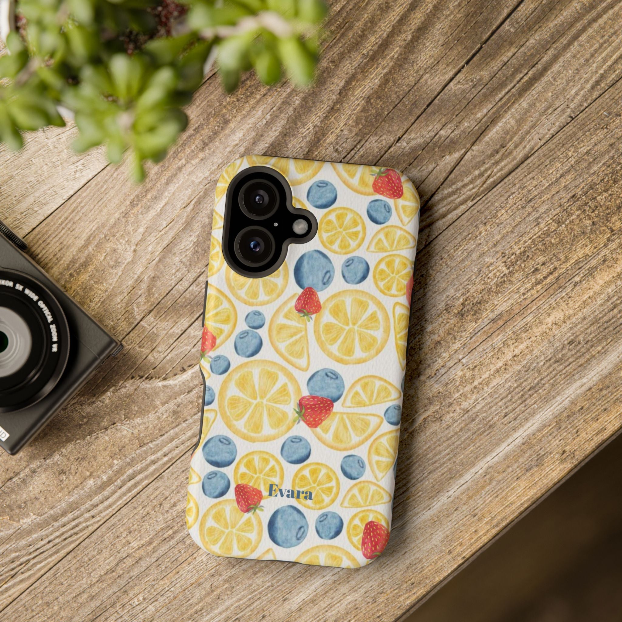 Lemon Berry Magnetic Impact Phone Case