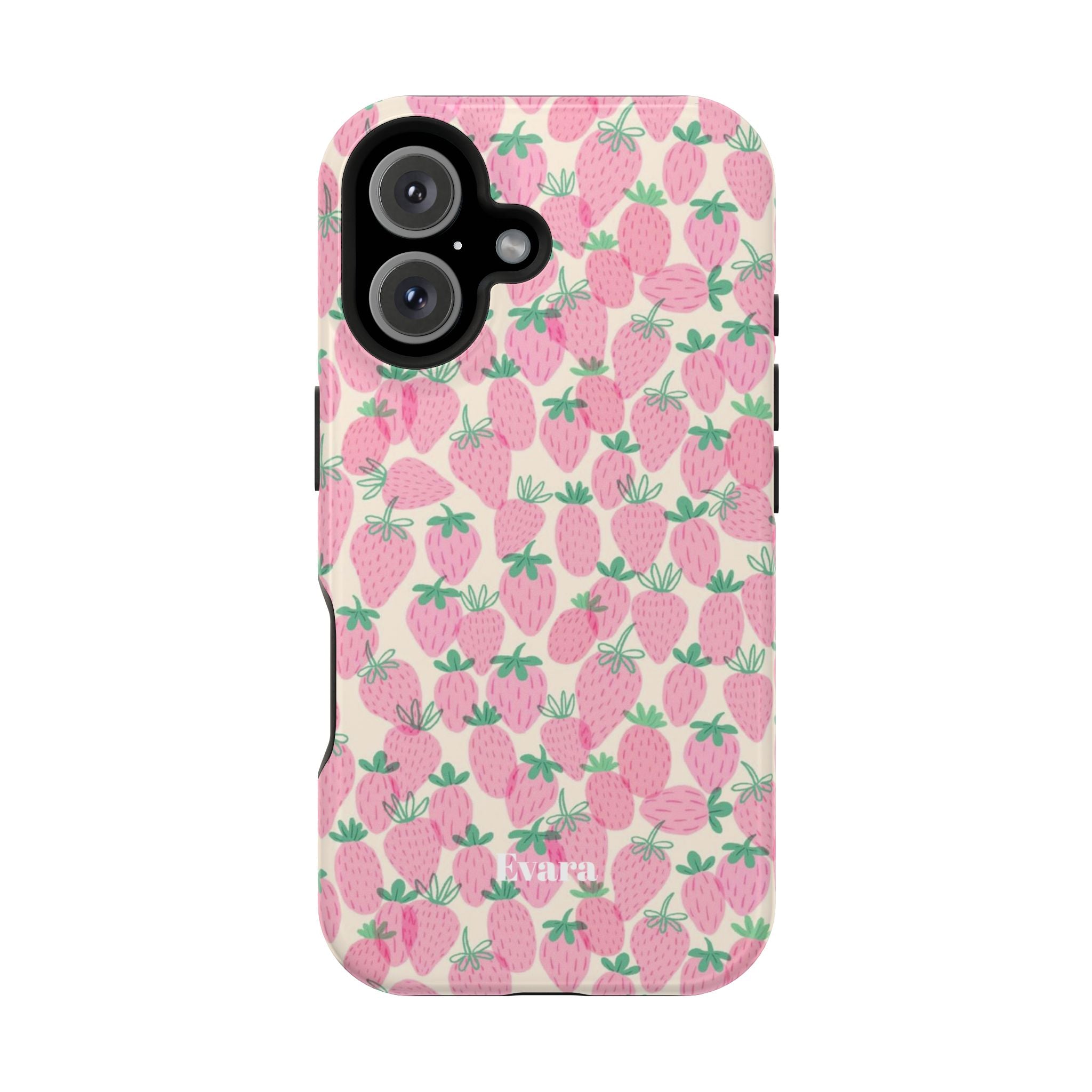 Pink Strawberry Phone Case- Magsafe