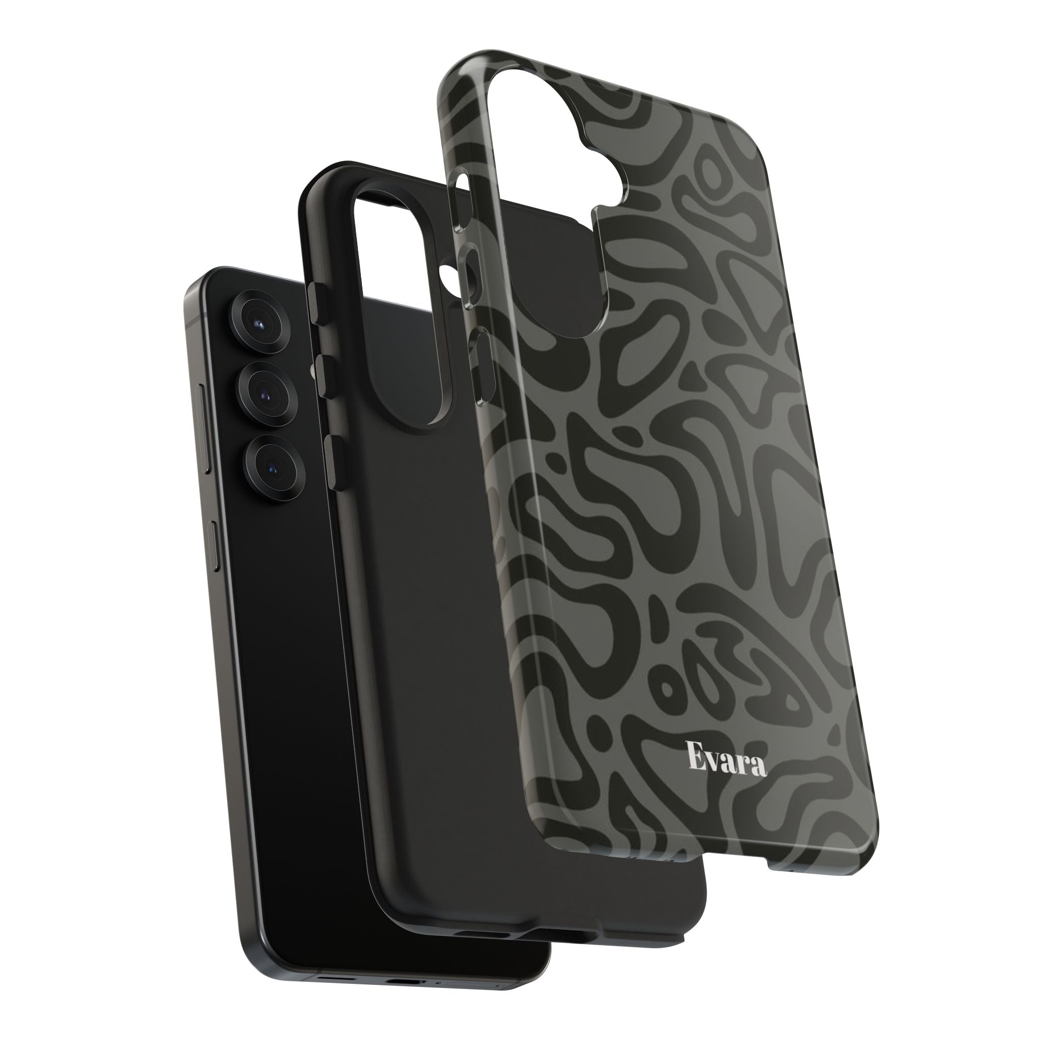 Wavy Grey Phone Case