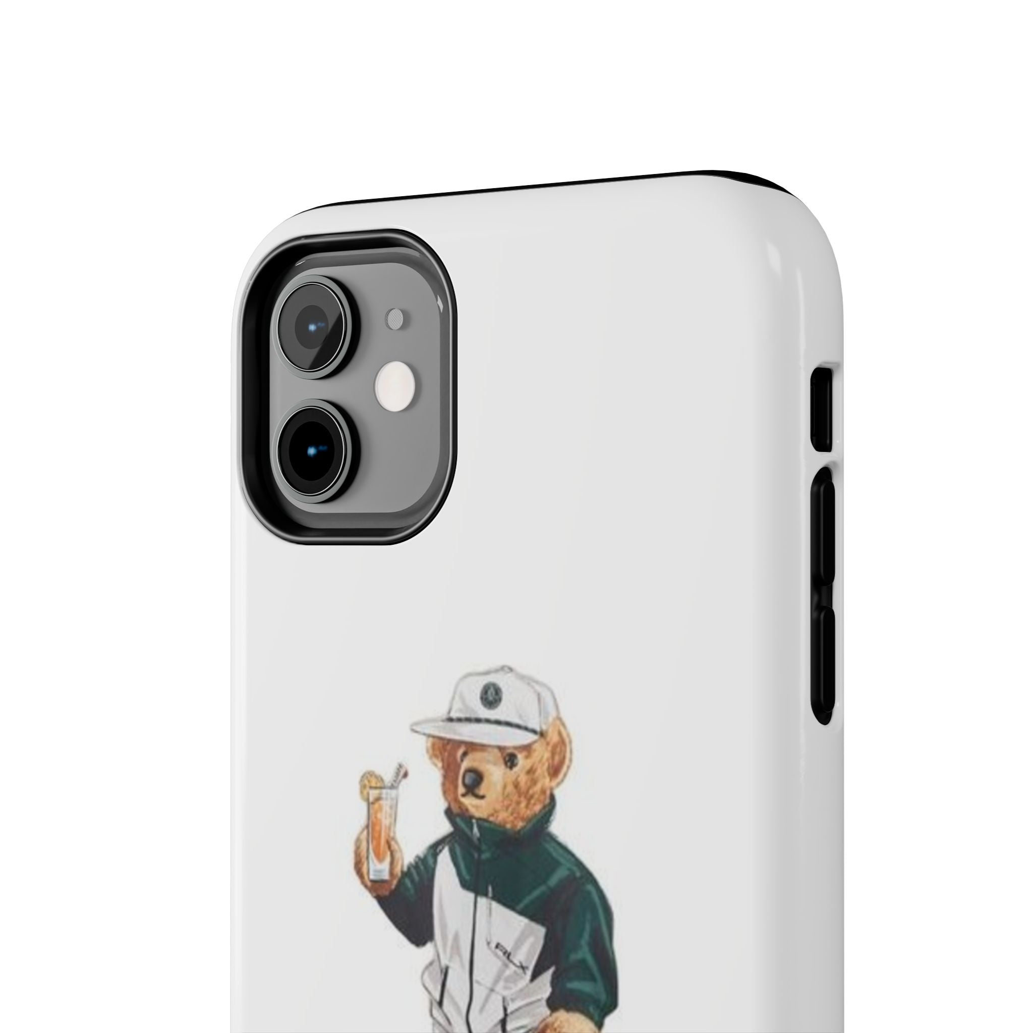 Tough Phone Case — Personalized Golf Bear Design