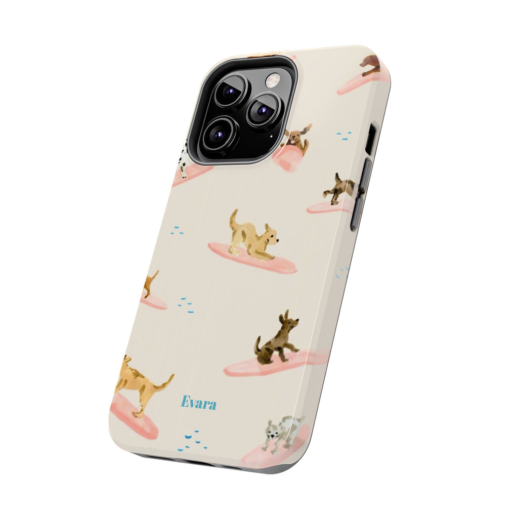 Surfing Dachshund's Phone case