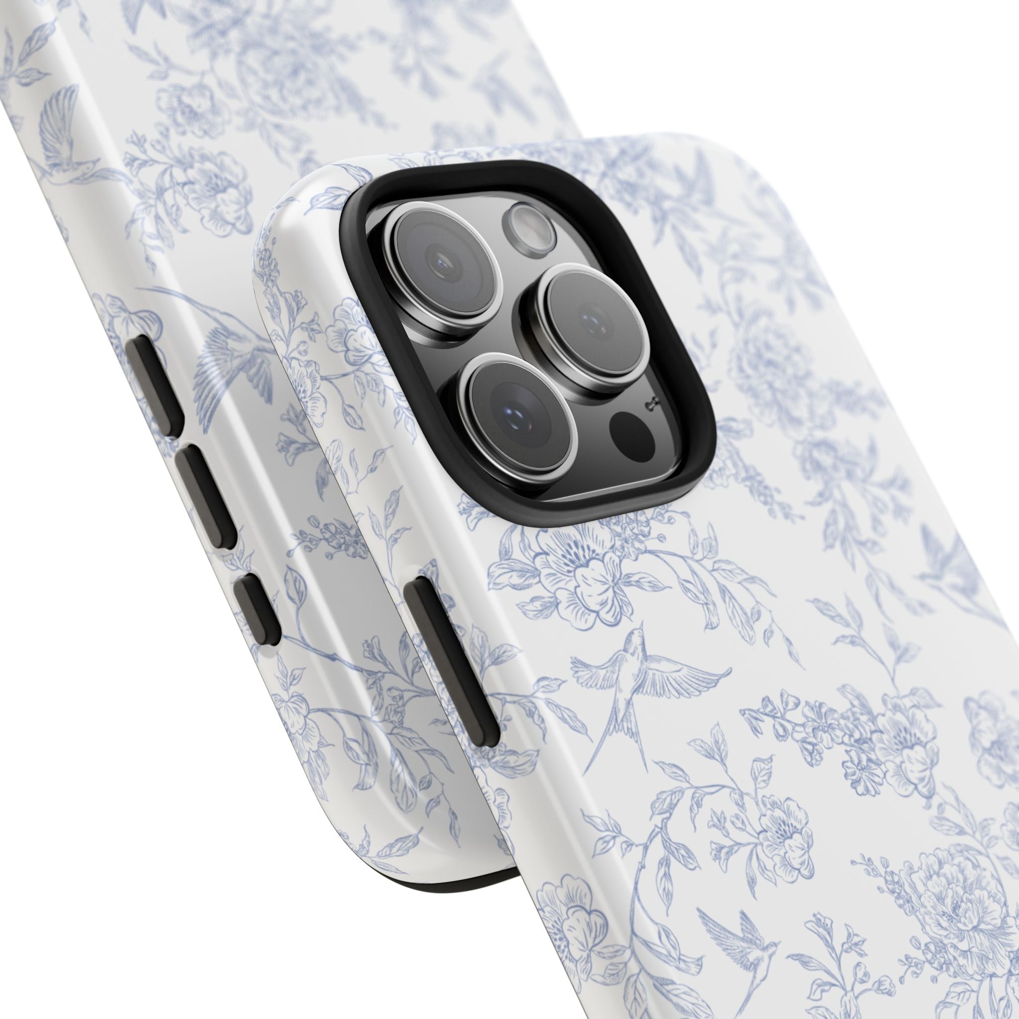 Delicate Blue Floral Phone Case
