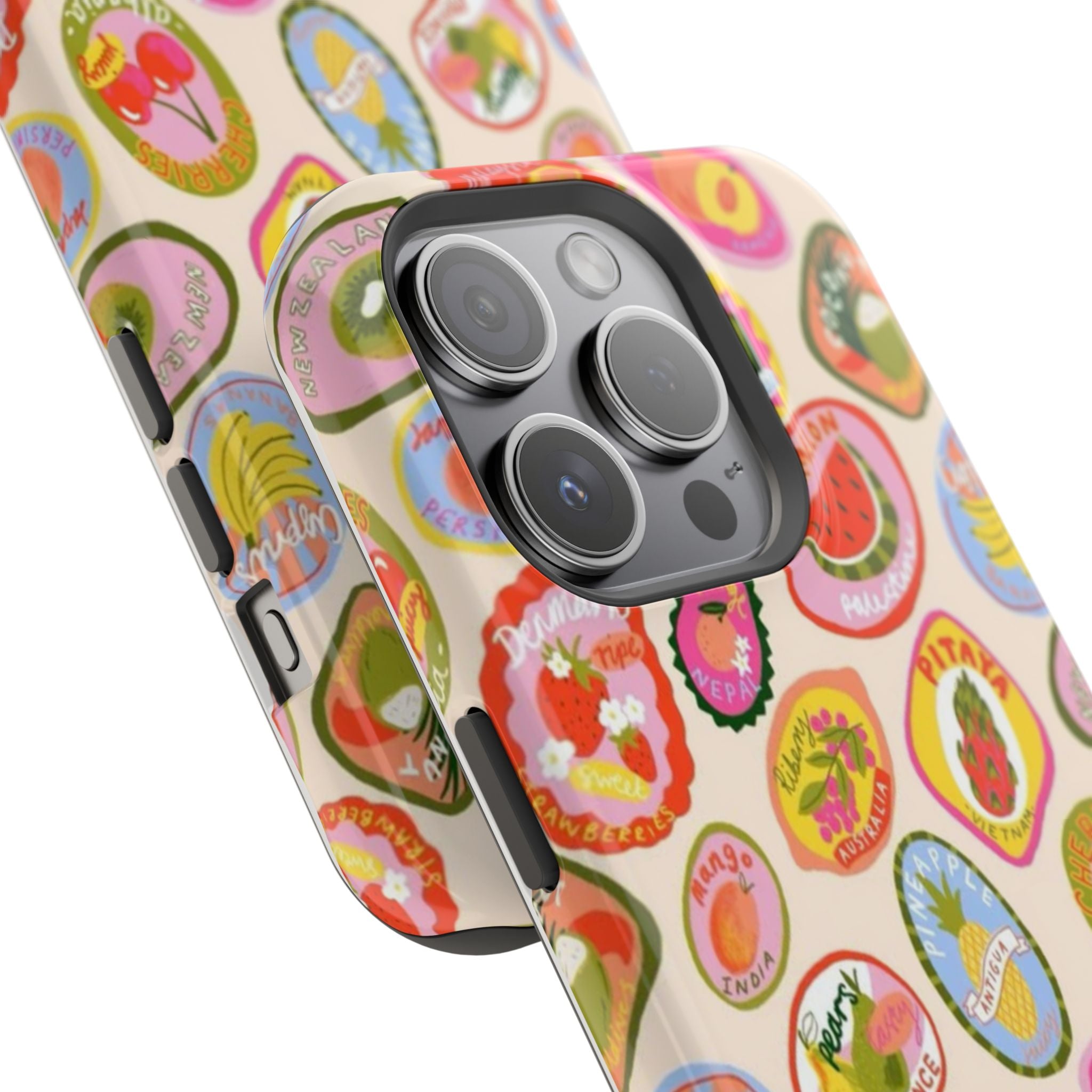Fruit Sticker Phone Case- Magsafe
