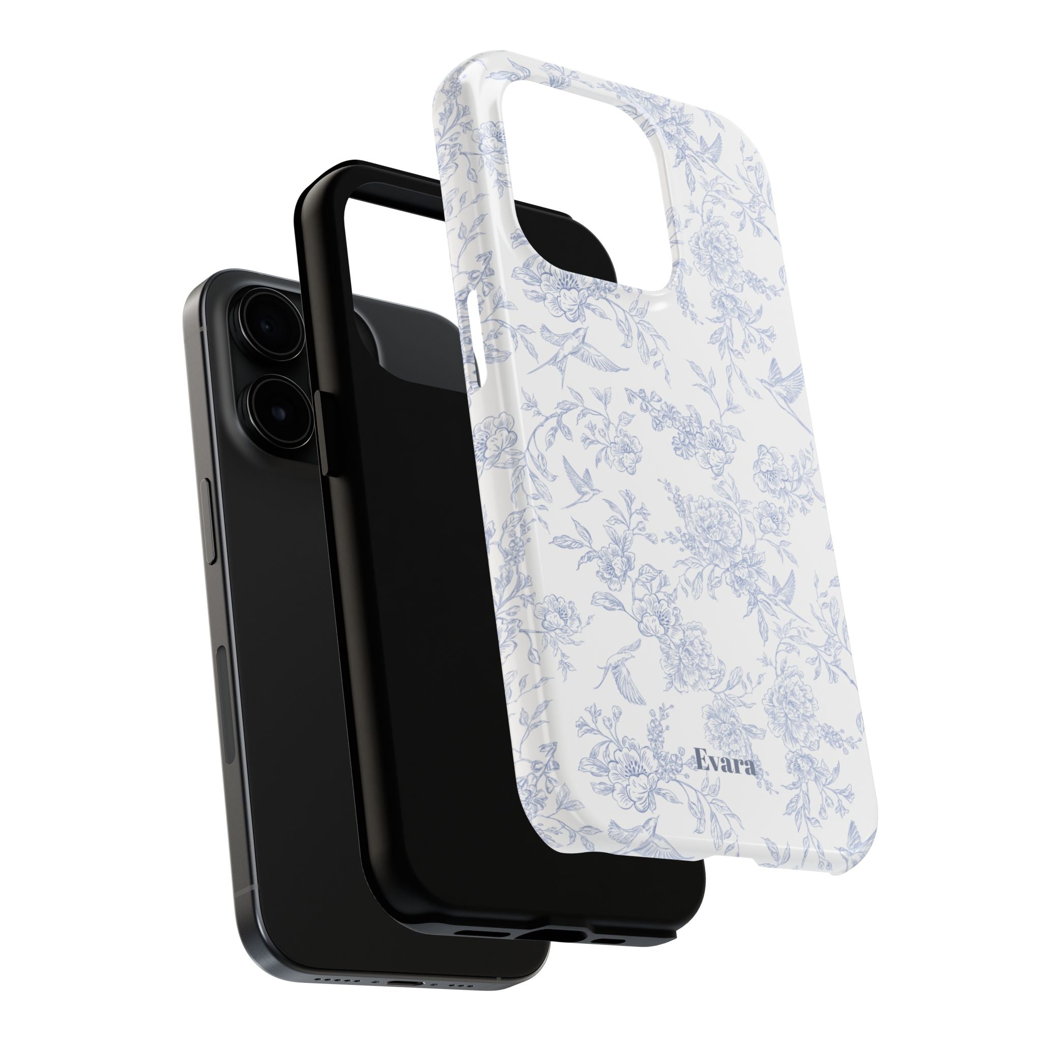 Delicate Blue Floral Phone Case