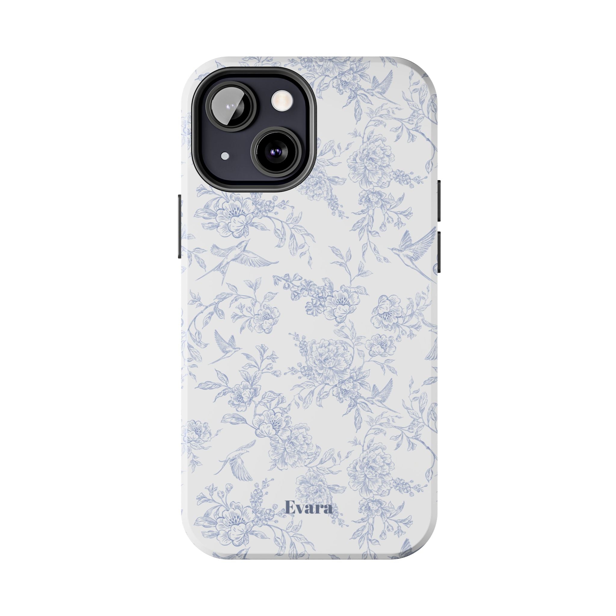 Delicate Blue Floral Phone Case