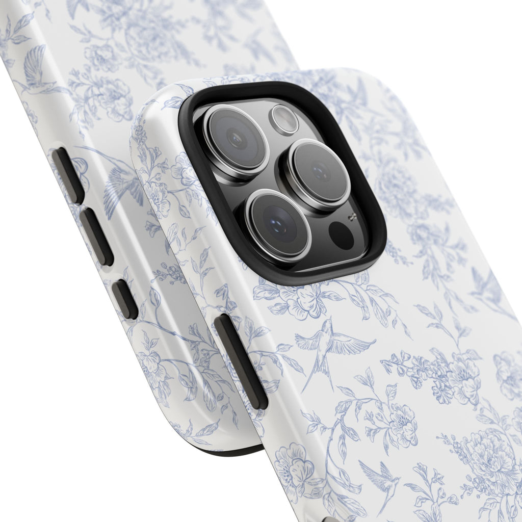 Delicate Blue Floral Phone Case