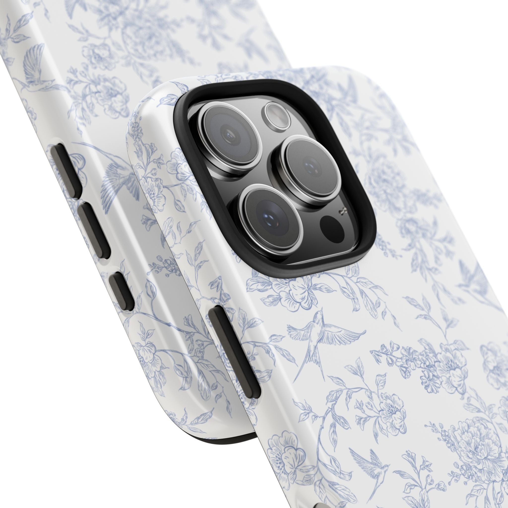Delicate Blue Floral Phone Case