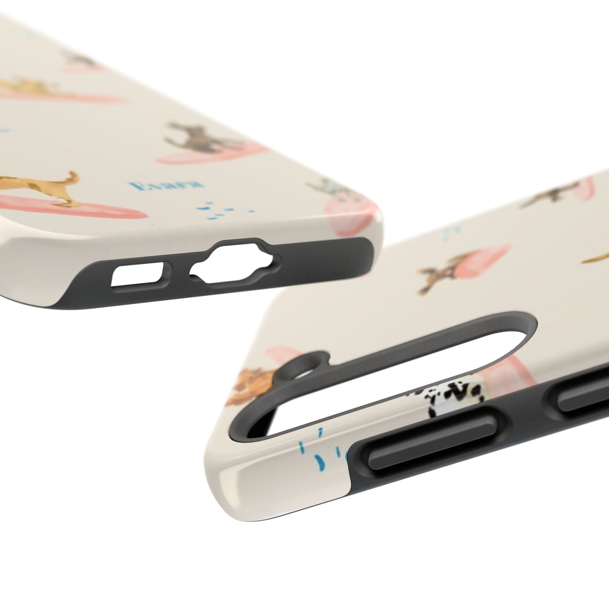Surfing Dachshund's Phone case