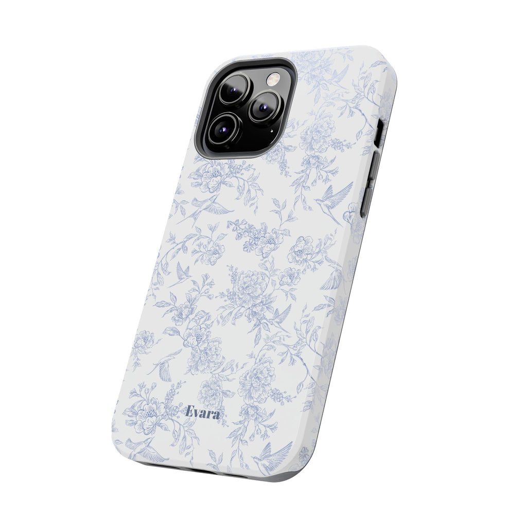 Delicate Blue Floral Phone Case