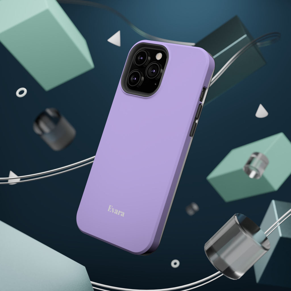 Purple Phone Case with Personalization- Magsafe