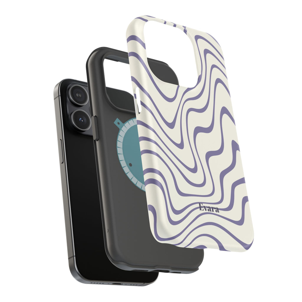 Abstract Wave Phone Case- Magsafe