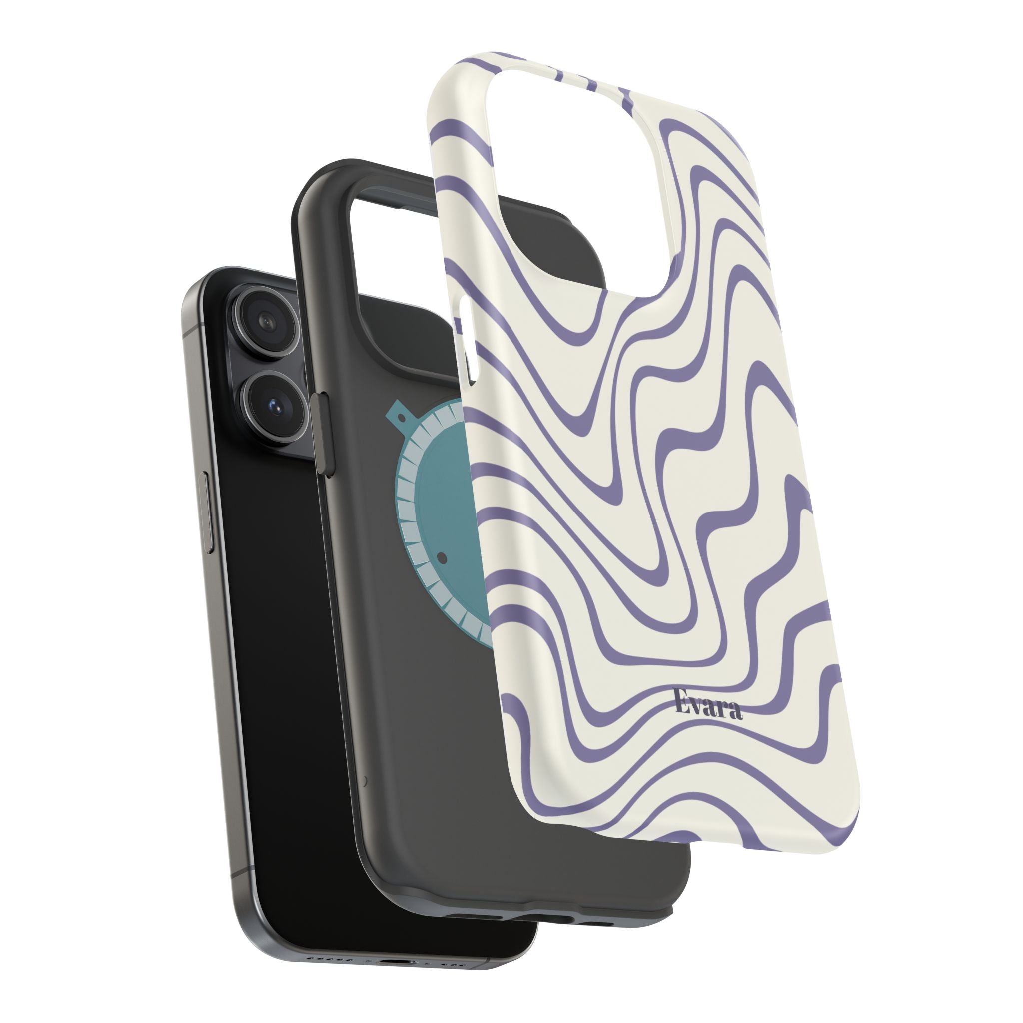 Abstract Wave Phone Case- Magsafe