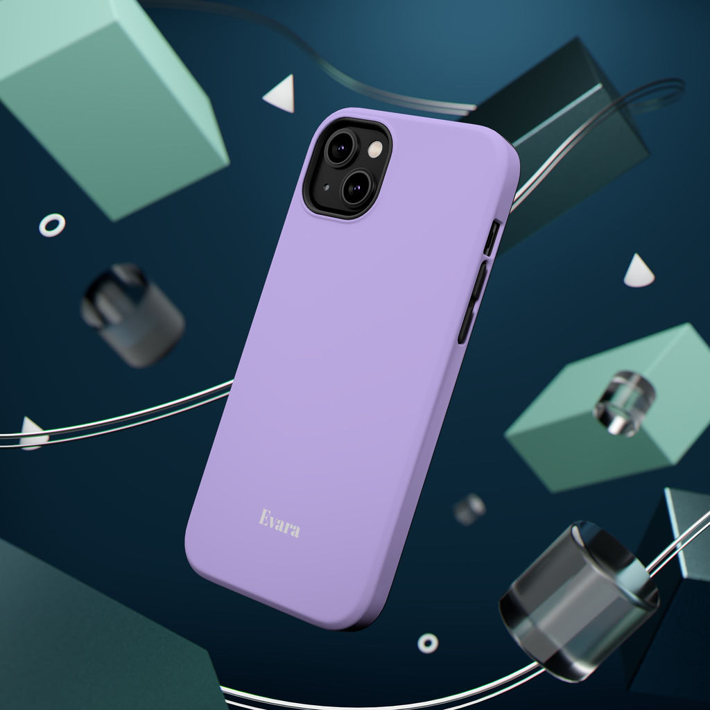 Purple Phone Case with Personalization- Magsafe