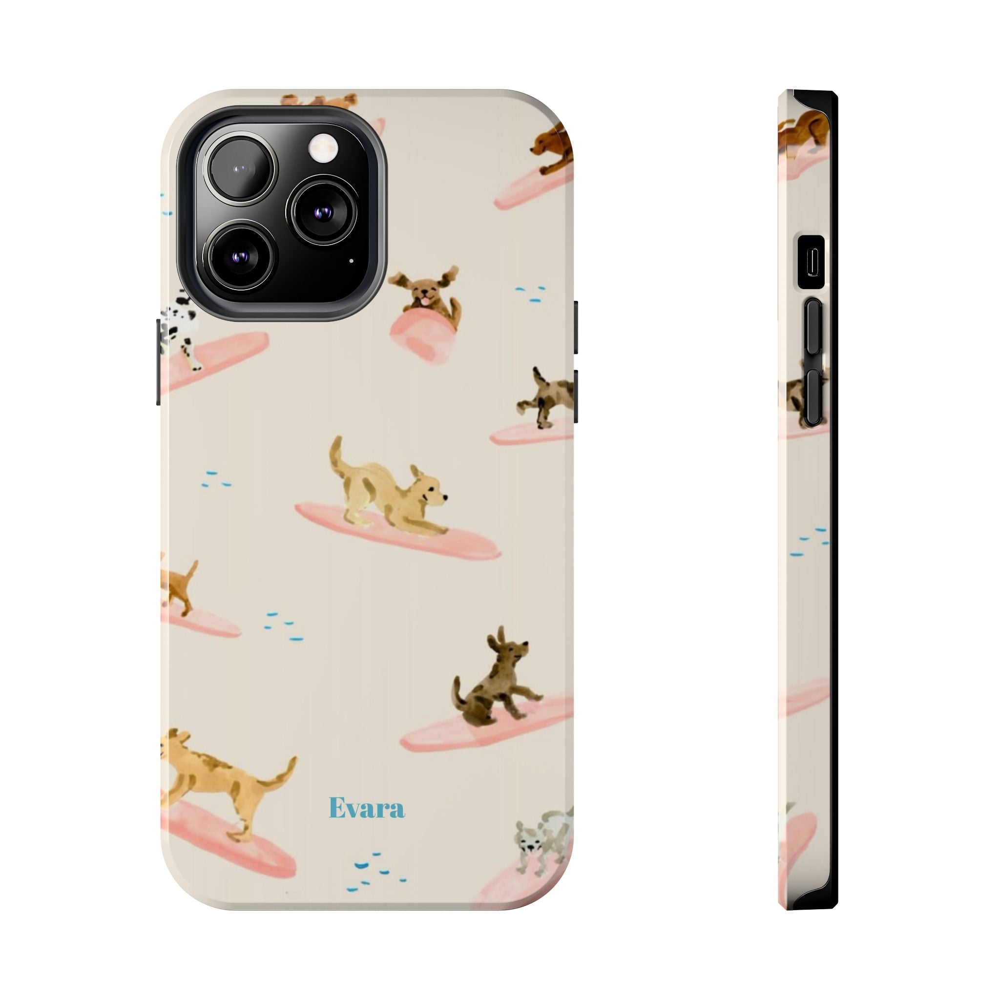 Surfing Dachshund's Phone case