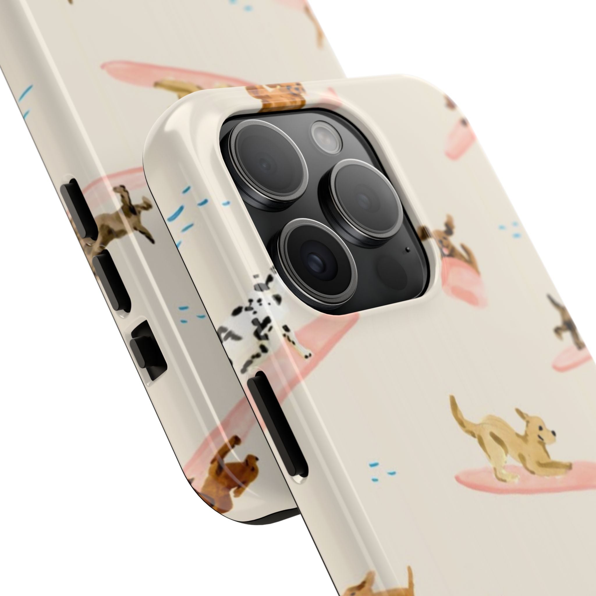 Surfing Dachshund's Phone case