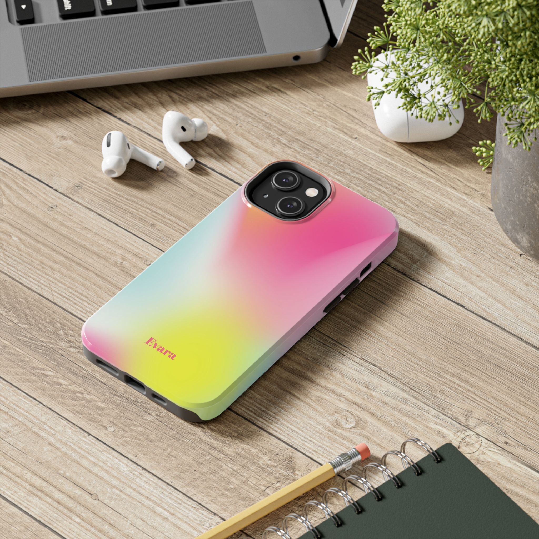 Rainbow Aura Phone Case