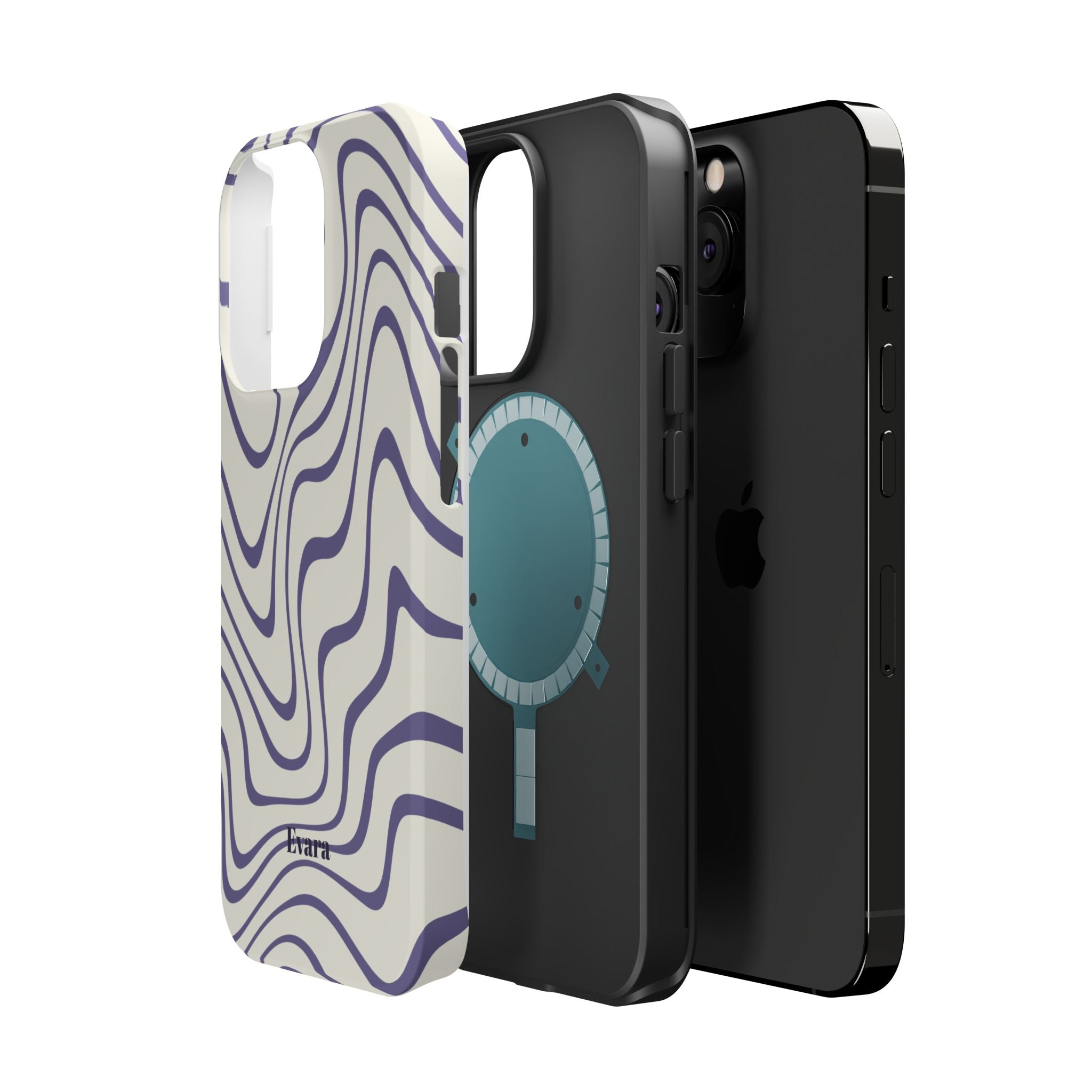 Abstract Wave Phone Case- Magsafe