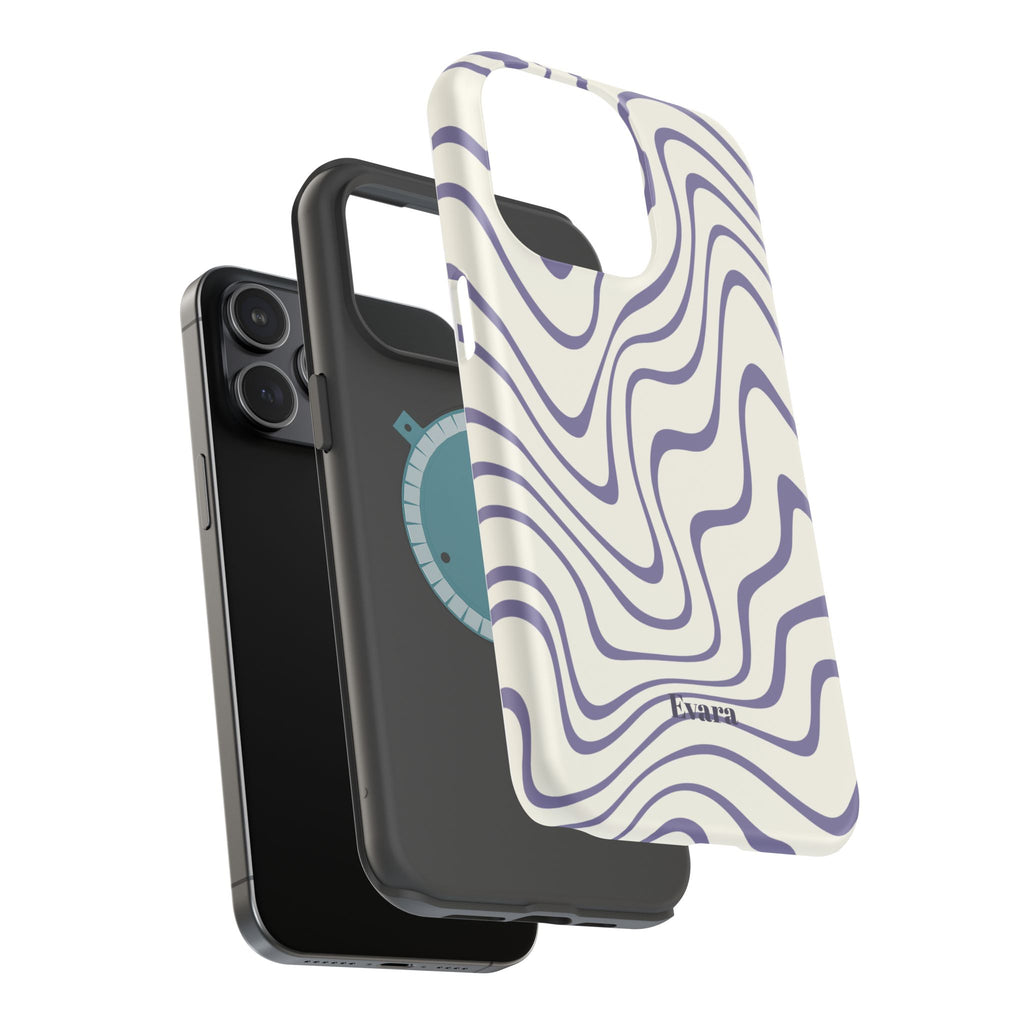 Abstract Wave Phone Case- Magsafe