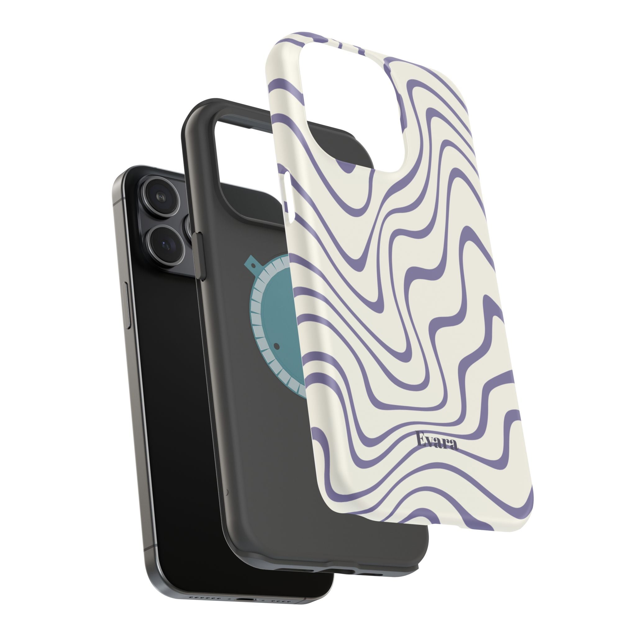 Abstract Wave Phone Case- Magsafe