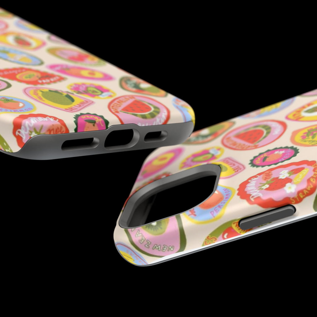 Fruit Sticker Phone Case- Magsafe
