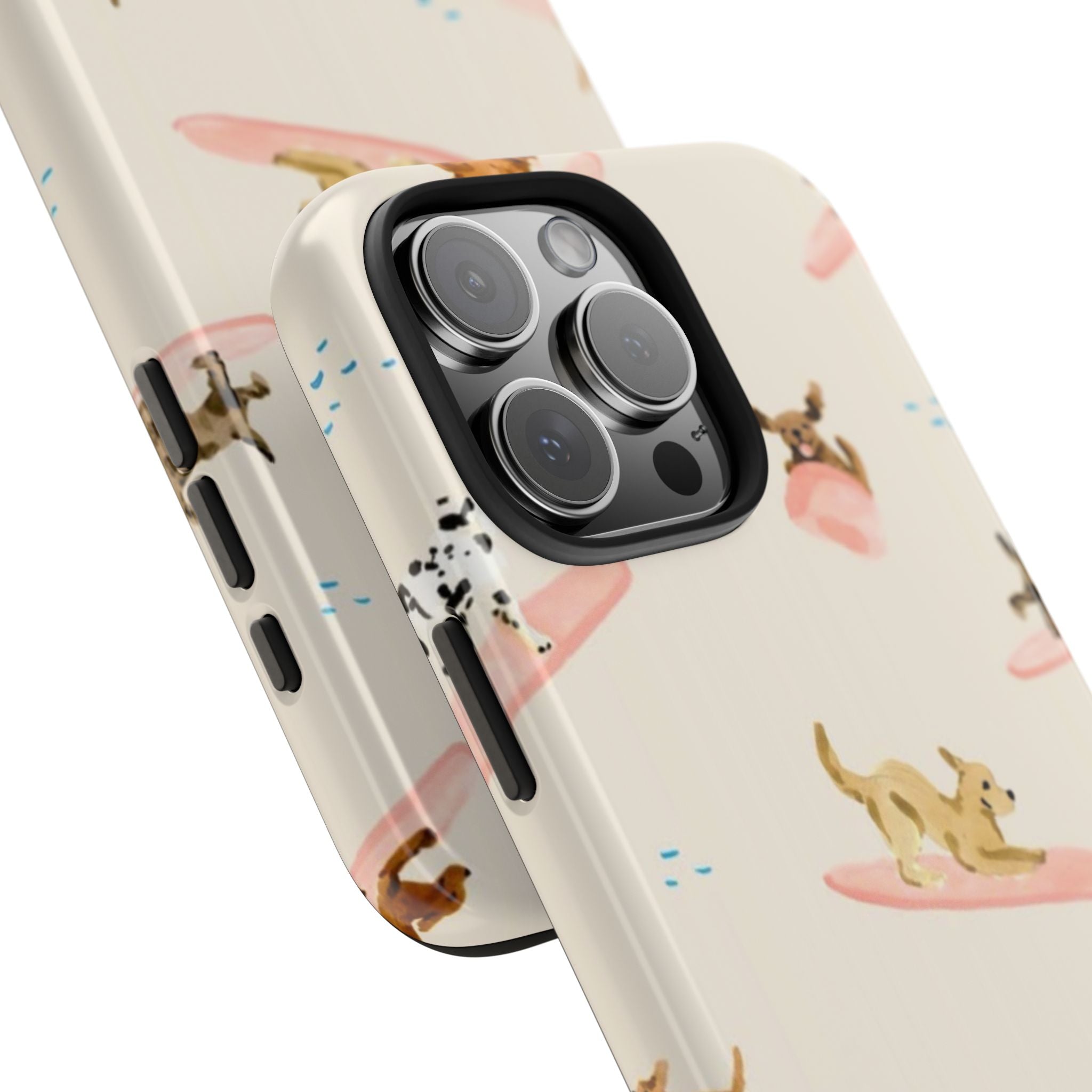 Surfing Dachshund's Phone case