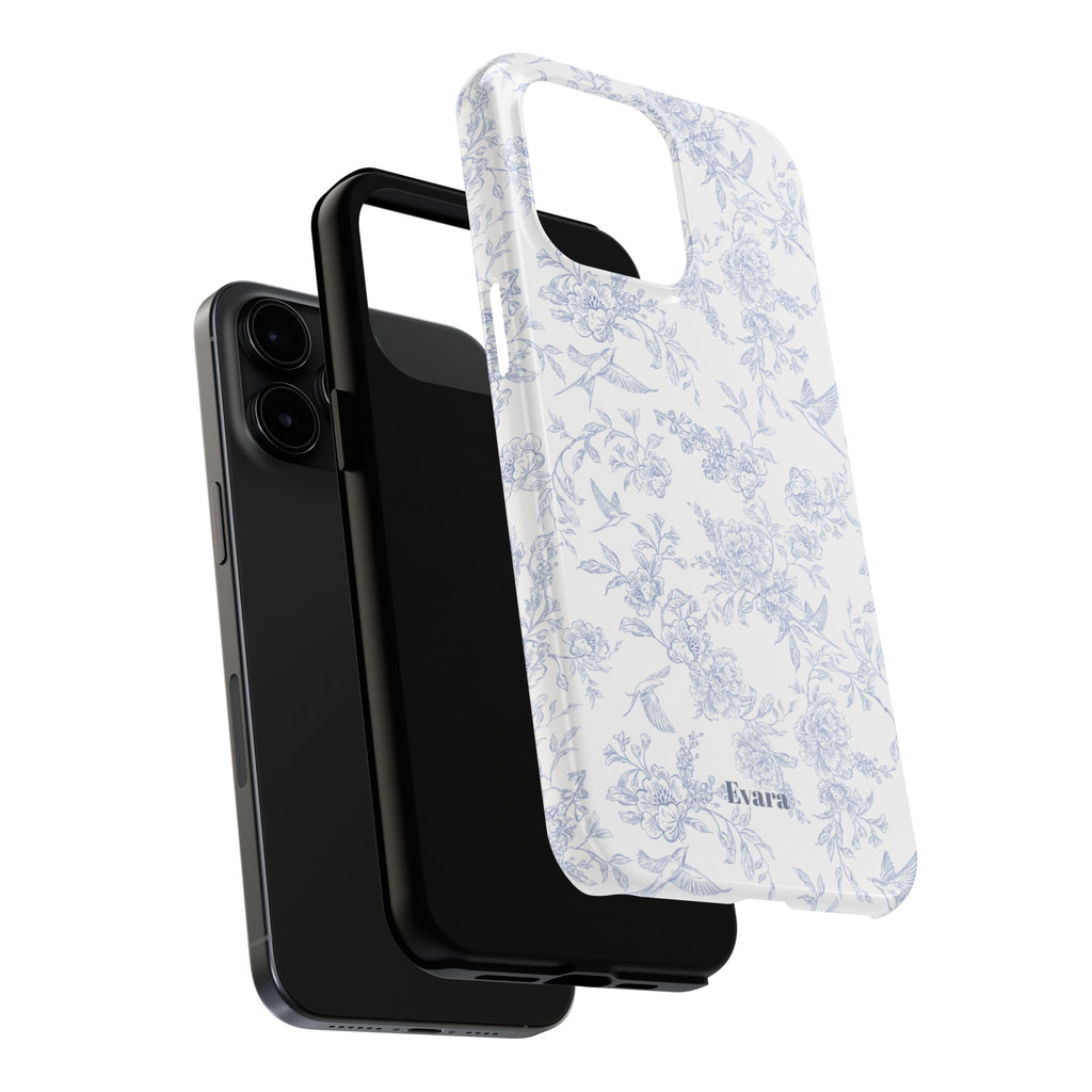 Delicate Blue Floral Phone Case