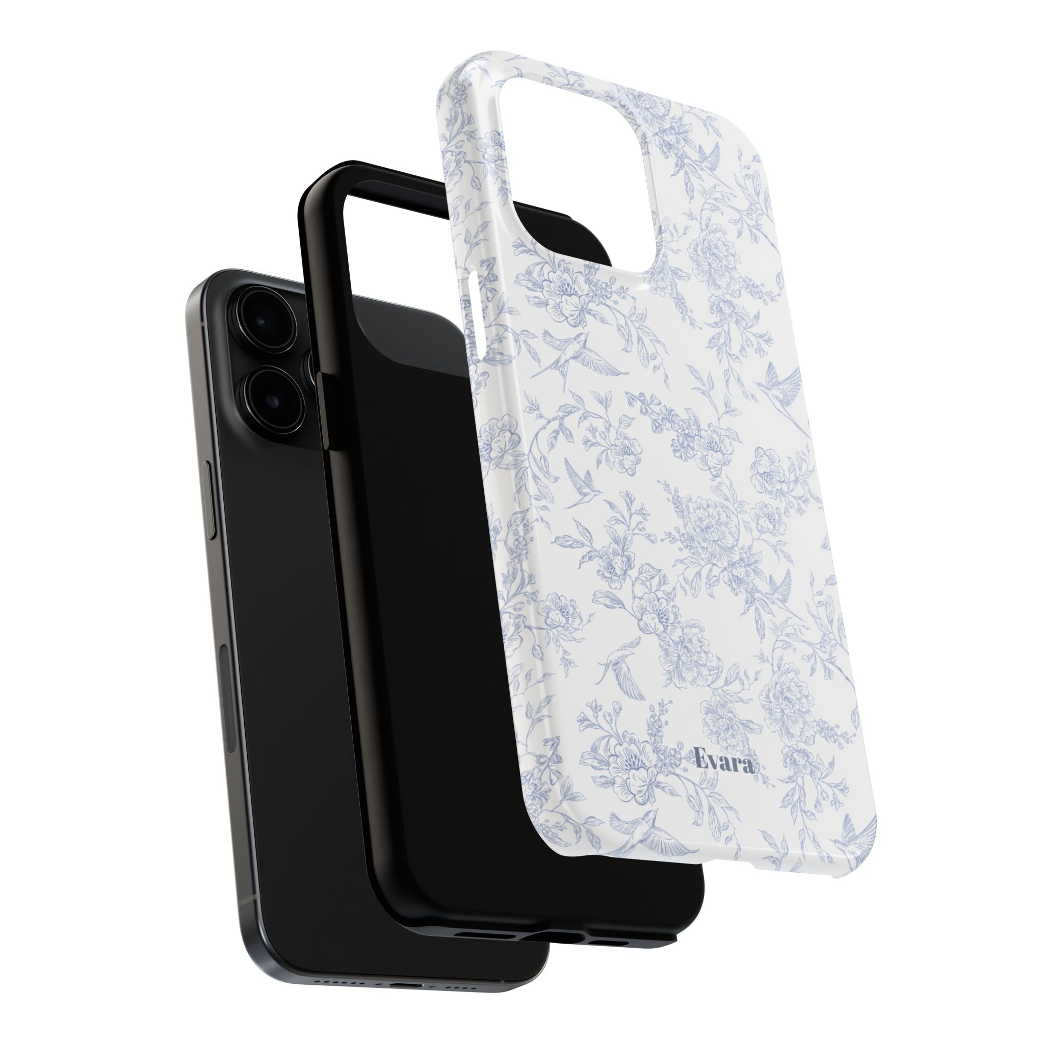 Delicate Blue Floral Phone Case
