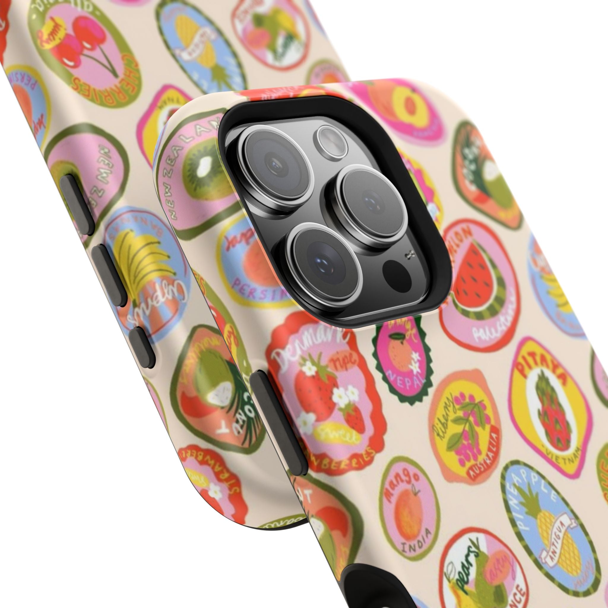 Fruit Sticker Phone Case- Magsafe