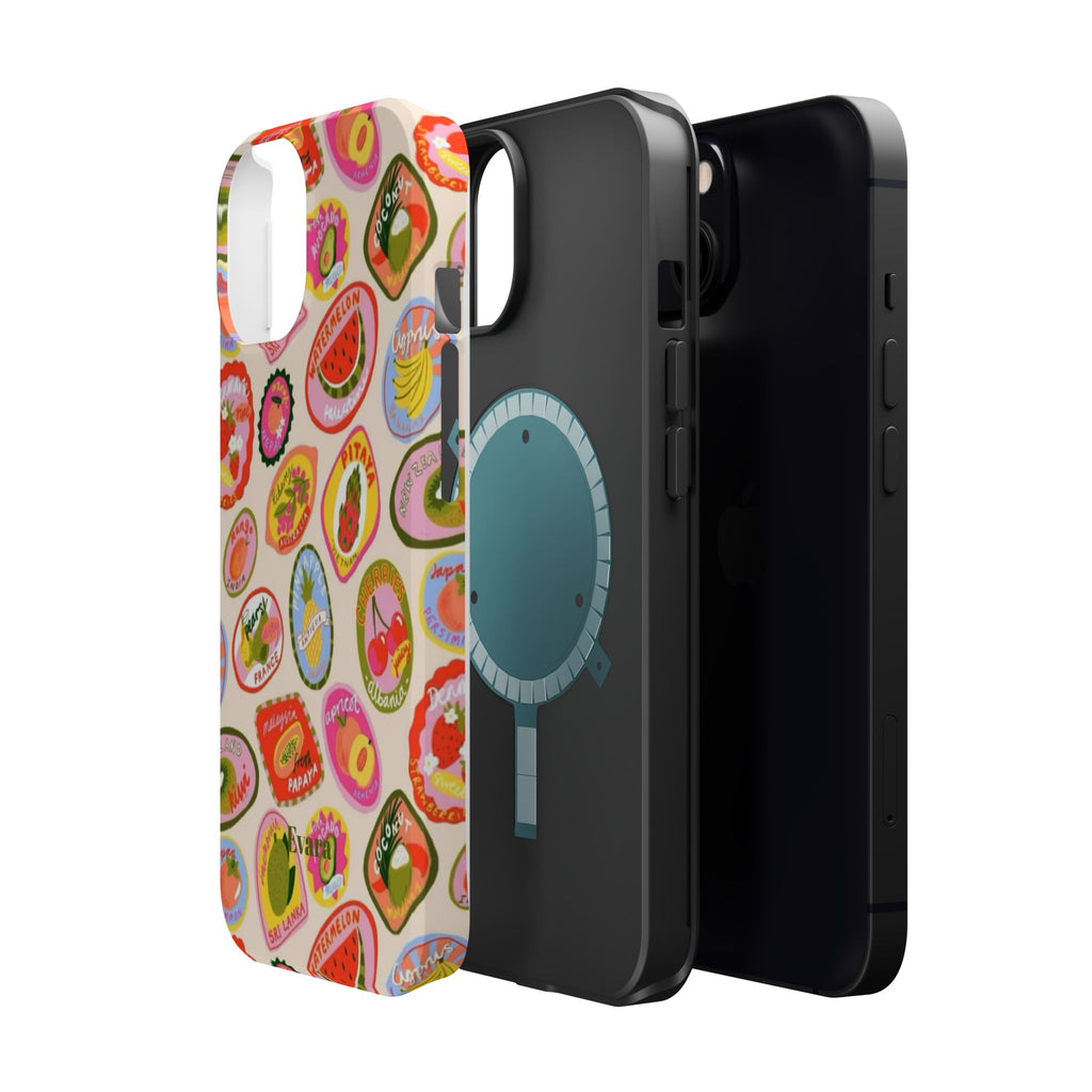 Fruit Sticker Phone Case- Magsafe