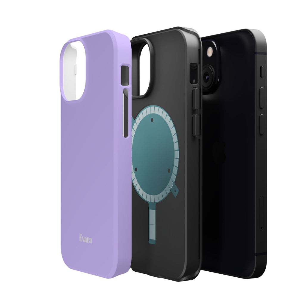 Purple Phone Case with Personalization- Magsafe